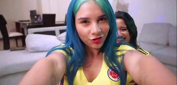 trendsColombian teens masturbate while watching soccer game